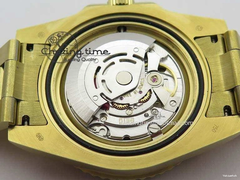 GMT-Master Bezel On Bracelet YG II Bp-Maker Green Ceramic YG A3186 116718LN Dial 1002